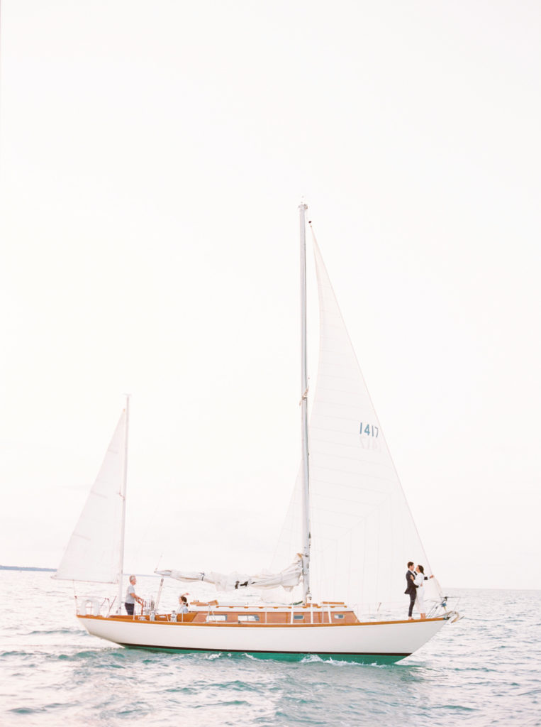 sailboat engagement session