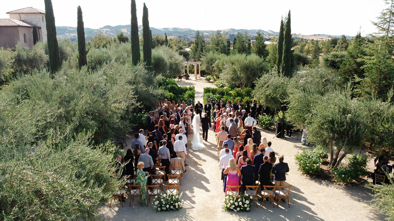 Allegretto Vineyard wedding