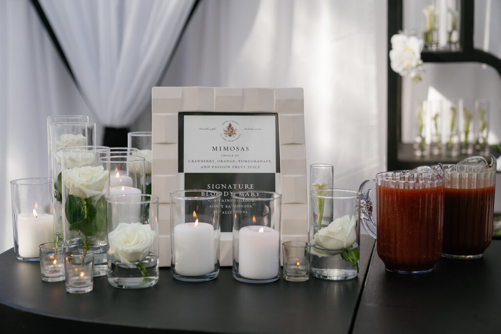 Editorial Weekend Wedding Coverage - brunch coverage 
